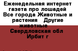 Еженедельная интернет - газета про лошадей - Все города Животные и растения » Другие животные   . Свердловская обл.,Ирбит г.